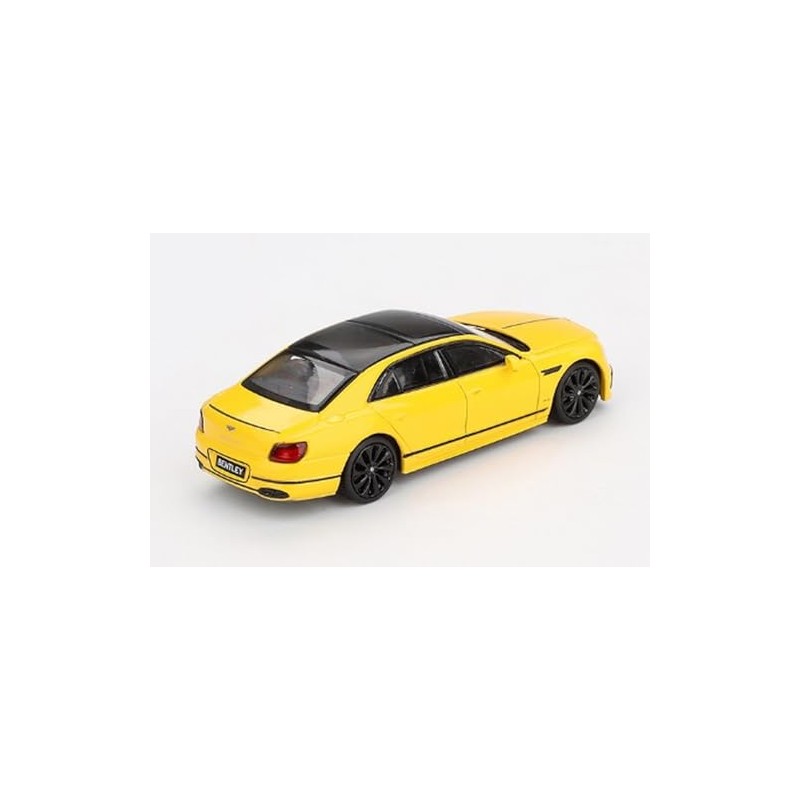 MINI GT 1/64 Bentley Flying Spar Monaco Yellow (Left Handle)