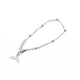 [LIBERTY-M] SUGA Bracelet, Whale Tail, Ball Chain, Sags, Popular Accessory