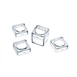 SE 4-in-1 Magnifier Box Set (1 Square Box and 4 Interchangeable Glass Lens Snap-On Lids) - MB2346-5