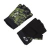 OAKLEY SEEKER FINGERLESS GLOVE, (9ZY) DUALITY SWIRL GN/BK