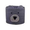 Coiled Rope Storage Bin Large Bear - Cloud Island
