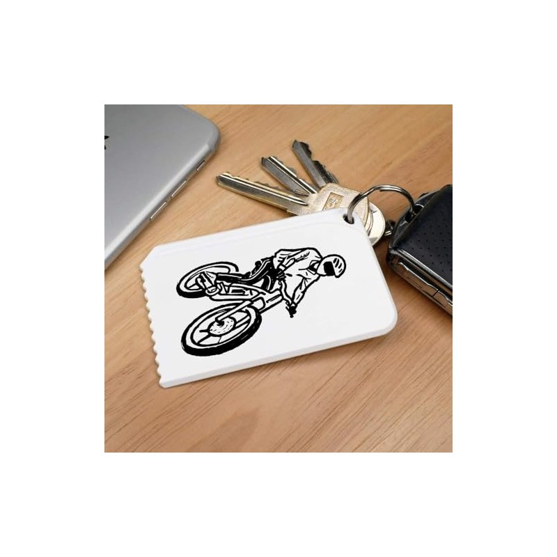 Azeeda 'Electric Bike' Plastic Ice Scraper (IC00035913)