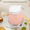 Foldable Electric Kettle 400W 600ML Auto Power Off Collapsible Travel