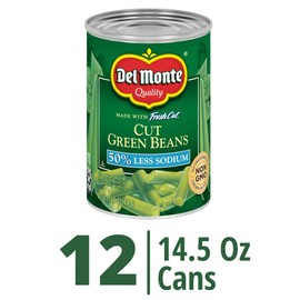 Del Monte Cut Green Beans - 12/14.5 oz. cans
