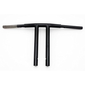 Dominator Industries TB10GLOSSBLACK 1.25" Club Style T-Bar, 10", Gloss Black