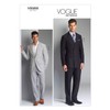 Vogue Patterns V8988MUU Men's Jacket and Pants Sewing Template, Size