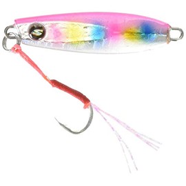 Abu Garcia SSMJF3-PKCC Metal Jig, Micro Jig Flat, 0.1 oz (3 g), Pink Cotton Candy