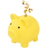Emapoy Piggy Bank, Unbreakable Plastic Money Bank, Coin Bank for
