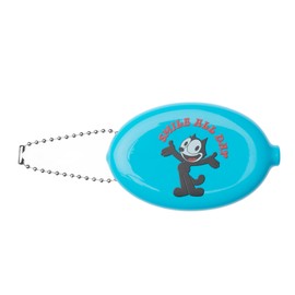 rubber coin purse, filix/sky blue