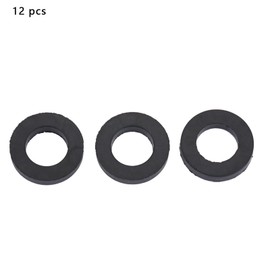 Sealing Rings Water Tap, Seals 1/2 Inch, Rubber Seal 1/2 Inch, Seal 1/2 Inch, Pipe Ring, Pack of 12 Washer Ring Harmature Water Pipe Rubber Replacement for Sealing (1/2)
