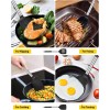 BUNDLEPRO Pack of 2 Silicone Solid Turner, Non Stick Slotted