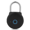 W08 Smart Fingerprint Padlock USB Rechargeable Security Lock IP65 Waterproof