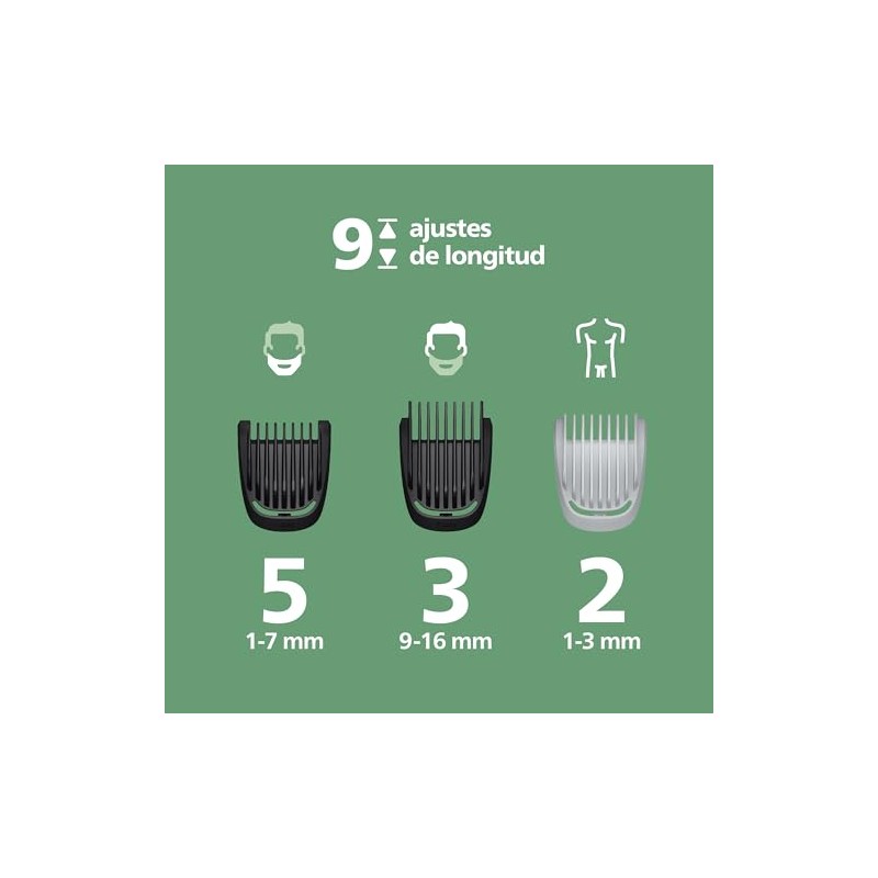 Philips Multigroom Serie 3000 Recortadora Todo en Uno para Hombre