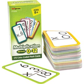 Edupress™ Multiplication Flash Cards - All Facts 0-12