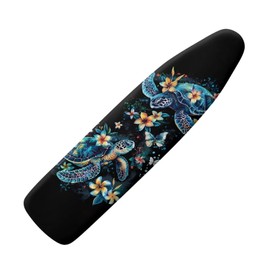Darisoco Sea Turtle Ironing Board Covers Standard (Fits Large Boards 15 x 54 inch) Stylish Washable Ironing Board Protector Home Decors