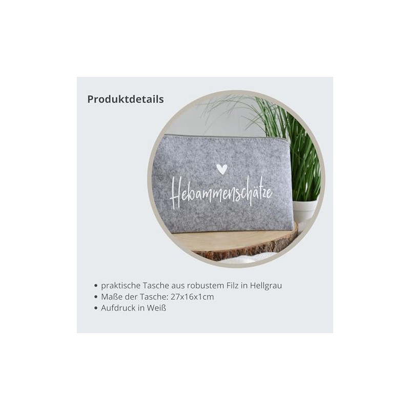 Hebammensch√§tze | Geschenkidee f√ºr die Hebamme | Hebamme mit Herz