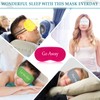 Eurzom 20 Pieces Funny Eye Sleeping Mask Bulk with Adjustable