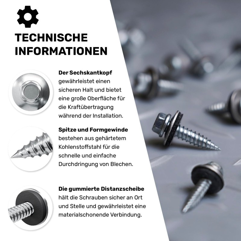TWISTEC Thin Sheet Metal Screws 6.0 x 25 mm Pack