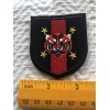 Unbranded Set Of 2 Roaring Tiger Red Black Stripe Patches
