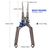 SAMSFX Fishing Pliers, Muti-Function Fly Fishing Tools, 8" Saltwater Resistant