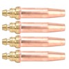 4Pcs Propane Cutting Torch Tips High Temperature Resistance Fast Cutting