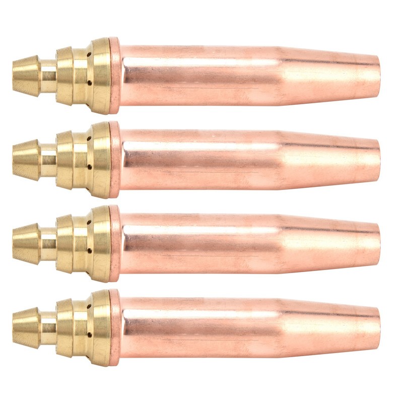 4Pcs Propane Cutting Torch Tips High Temperature Resistance Fast Cutting