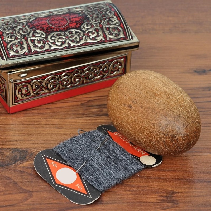 Holzei / Darning Egg / Nähei / Nähhelfer made from