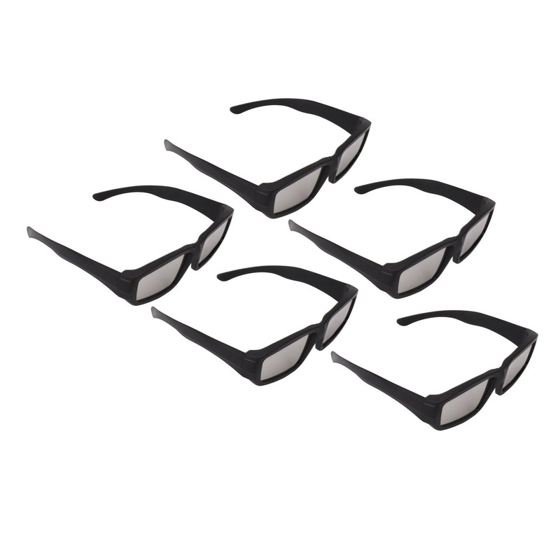 5 Pcs Solar Eclipse Glasses Safe Shades for Direct Sun