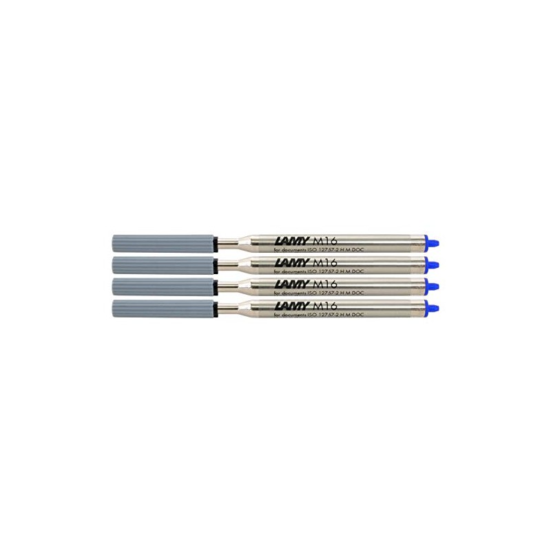 Lamy M16 Refill for Lamy Ballpoint Pen F Blue, 4