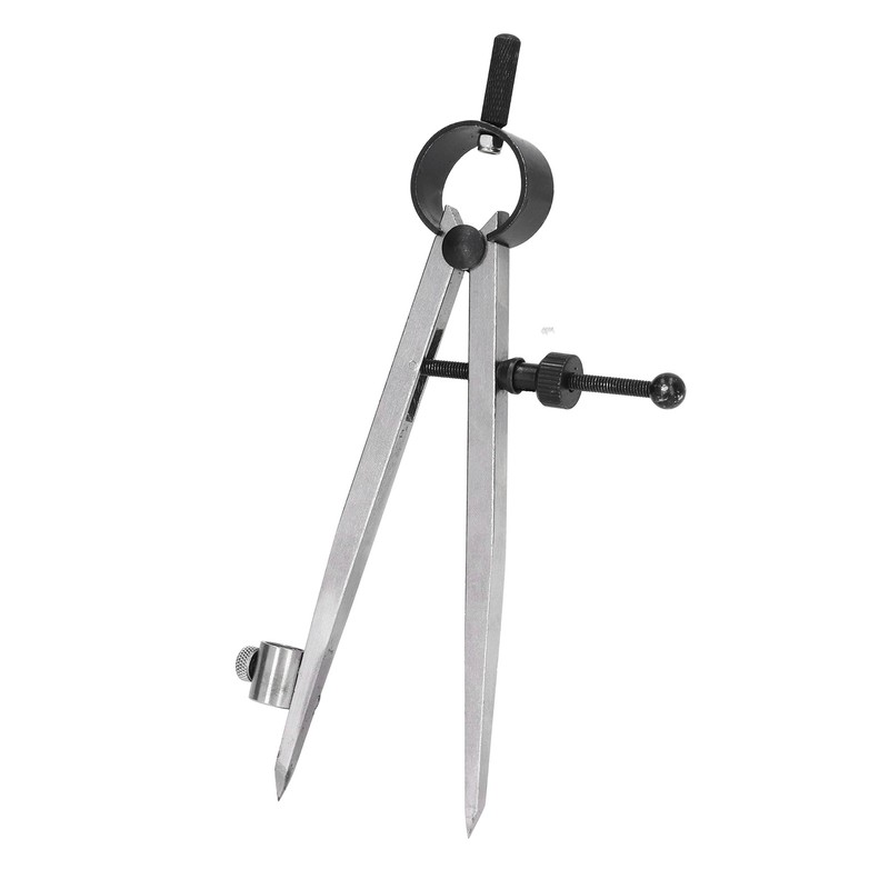 Wing Divider Gauge Carbon Steel Adjustable Angle Lockable Scribing Tool