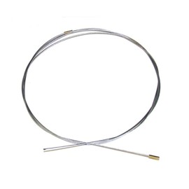 Pull Rope with Clamping Nipple 1750 mm/1.0 mm C2.8 x 10, Silver (Pack of 1)