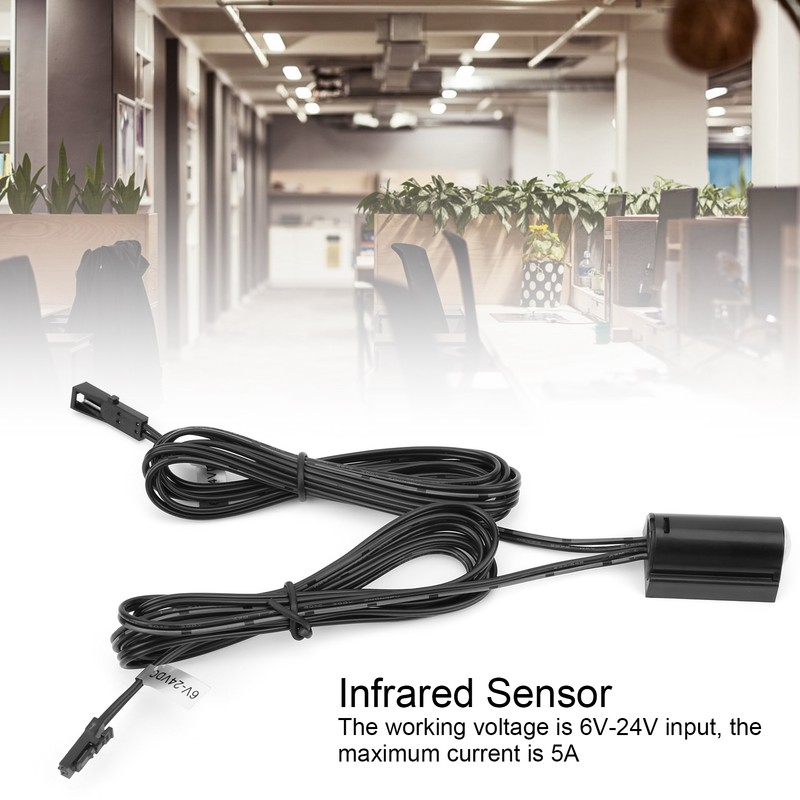 Infrared Sensor Black Shell Automatic Lighting Control for Corridor Stairs