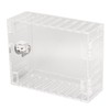 Thermostat Lock Box Transparent Acrylic Universal Clear Cover with 2