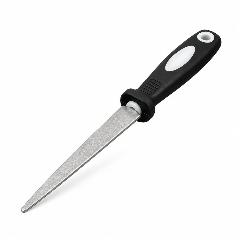 Double-Sided Diamond Sharpening File for Scissors, Knives and Garden Tools