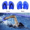 Swim Hand Paddles Swimming Training Paddles with Adjustable Straps Contour