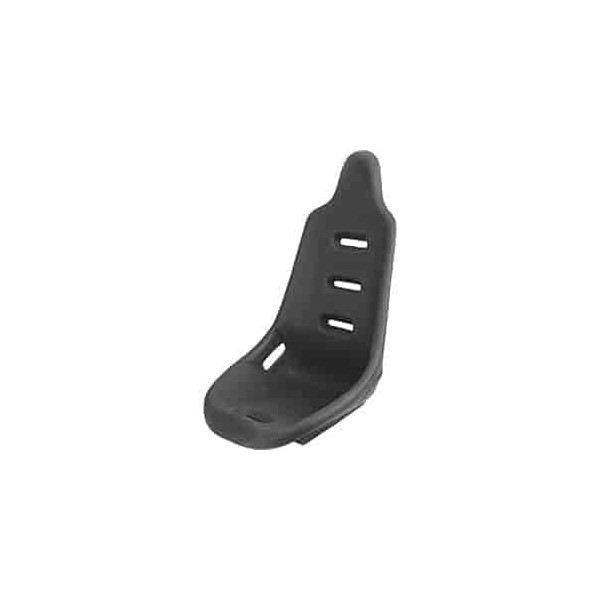 JEGS Pro High Back Race Seat | Black Polyethylene | 13 LBS | 17 Degree Back Angle | 32.250 in. H x 21 in. W x 20 in. D