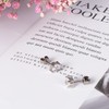 G23 Titanium Stud Earrings for Sensitive Ears (Round CZ)