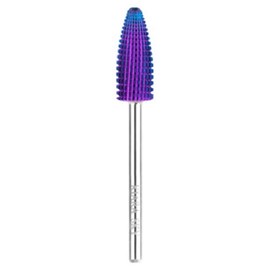 Kiara Sky Purple Drill Bits for E-File Nail Drill (Typhoon Bit (Medium))