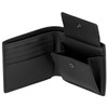 Coach CR428 Men's Bi-fold Wallet, Black, Black, One size