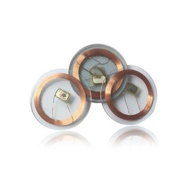 YARONGTECH® MIFARE Classic 1K Clear RFID Tag Diameter 25mm Thickness 1mm (Pack of 10)