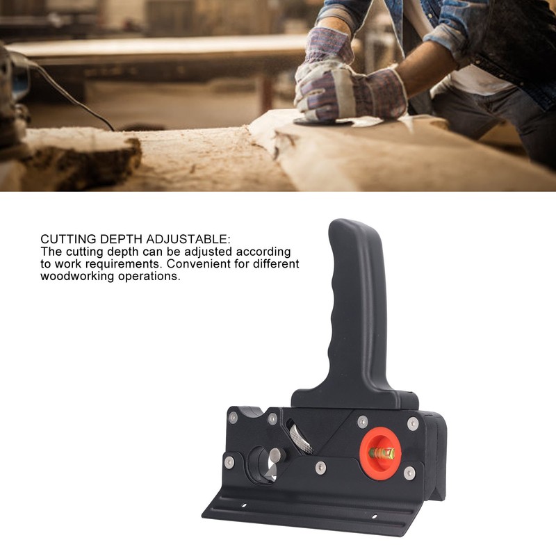 Chamfer Plane Aluminum Alloy Woodworking Hand Planer for Quick Edge