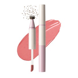 Erinde Actualizar Blush Pen con Pecas, Resistente al Agua,03  2 en 1 Sello Líquido Para Pecas y Colorete Líquido,Larga Duración Secado Rápido, Lograr 
