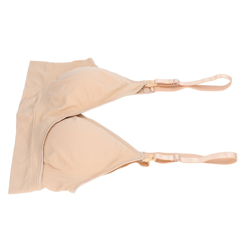 Nursing Bra Front Top Buckle Widened Flanks Four Row Buckle
