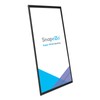 SnapeZo Poster Frame 11x24 Inches, Black 1.2 Inch Aluminum Profile,