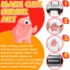 OFNMY Printable Shrinky Dink Sheets,White Printable Shrink Paper,Shrinky Dink Kits