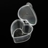 200 Packs Slime Containers 1.5oz Heart Shaped Slime Storage Containers