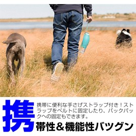 Felimoa Portable Dog Water Bottle Water Bottle with Handbag, Strap, Walk, Water Bottle(Blue)