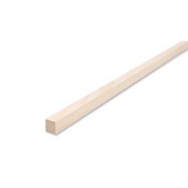 Smooth Edge Board - Planed Pine / Spruce - 1.9 cm x 2 cm x 60 cm