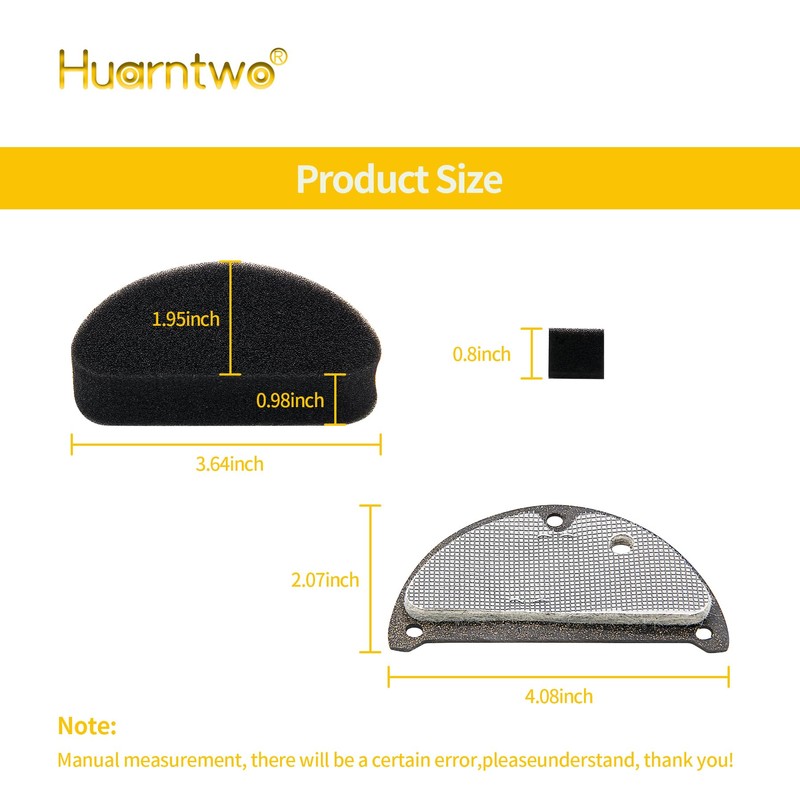 Huarntwo New Replacement PP213 HA3014 Air Filter Kit For Reddy