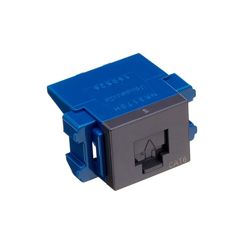 Panasonic Gutto Su CAT6 Data Modular Jack, grays